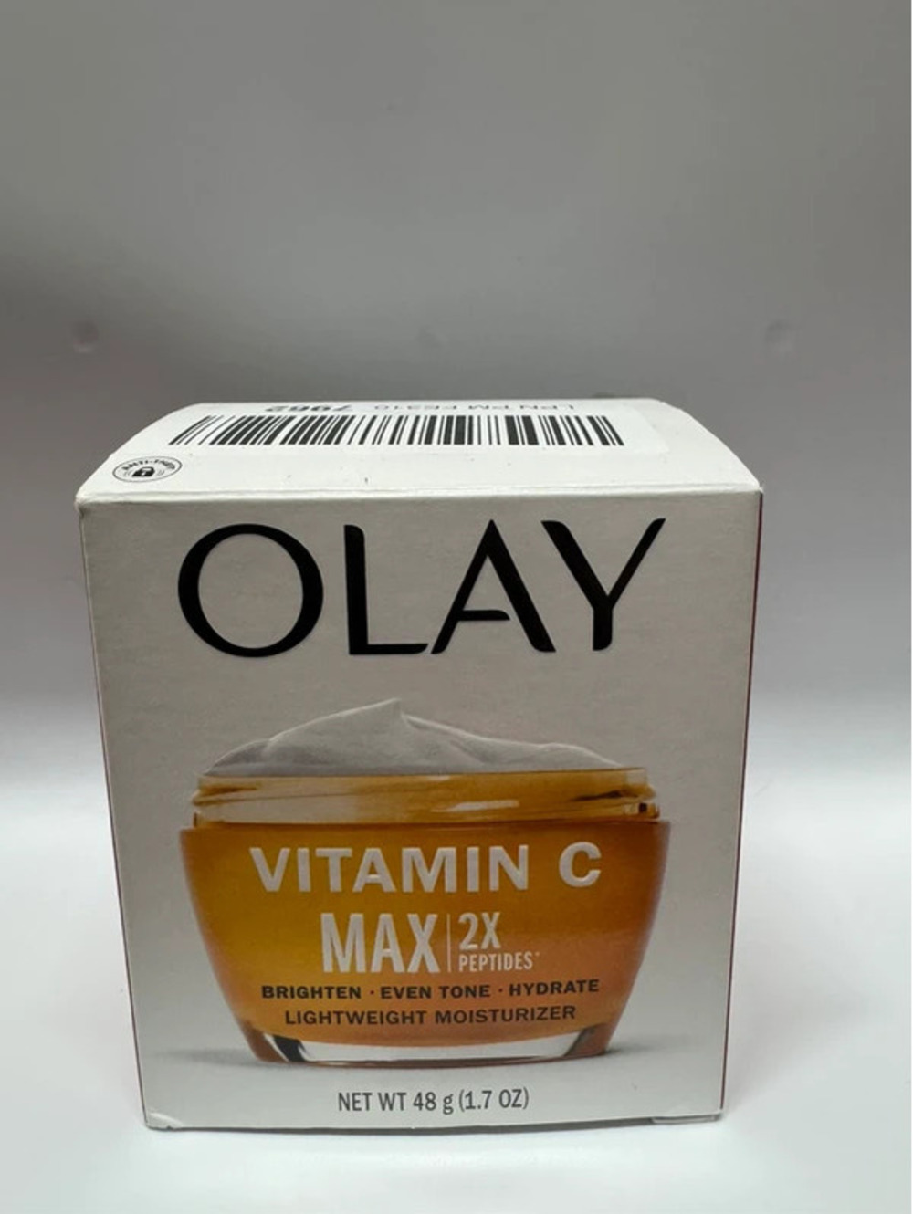 Olay Vitamin C + Peptide 24 MAX Moisturizer 1.7 oz New Open Damaged Box